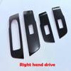 LHD RHD For Mazda CX-70 CX70 2024 2025 Steel Door Armest Window Rise Switch Glass Lift Control Panel Cover Interior Accessories