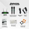 All-Metal Dual Wireless Professional Microphone for Performance & Meetings