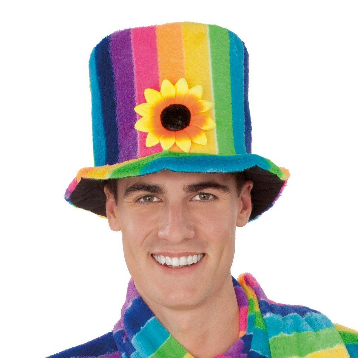 

Шляпа My Other Me Rainbow, один размер, 59 см. TU прозрачный