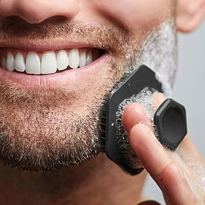 Silikon-Gesichtswäscher, 1 Packung weicher Silikon-Gesichtsreiniger und Massagebürste