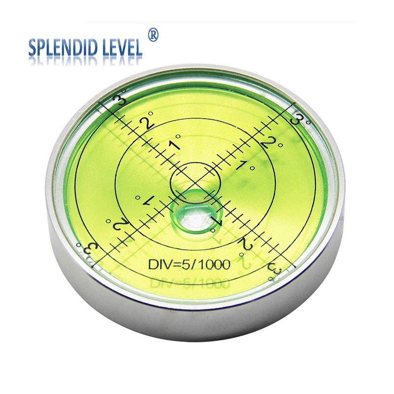 High-Precision Magnetic Bubble Level Ruler with Circular Levels