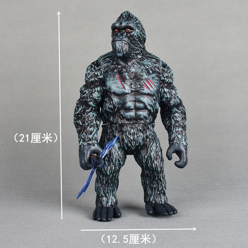 21cm King Kong Vs. Godzilla Akční figurka Model Hračka Verze z filmu King Kong Ostrov lebek Gorilí Monstrum Panenka Dekorace na stůl Dárek