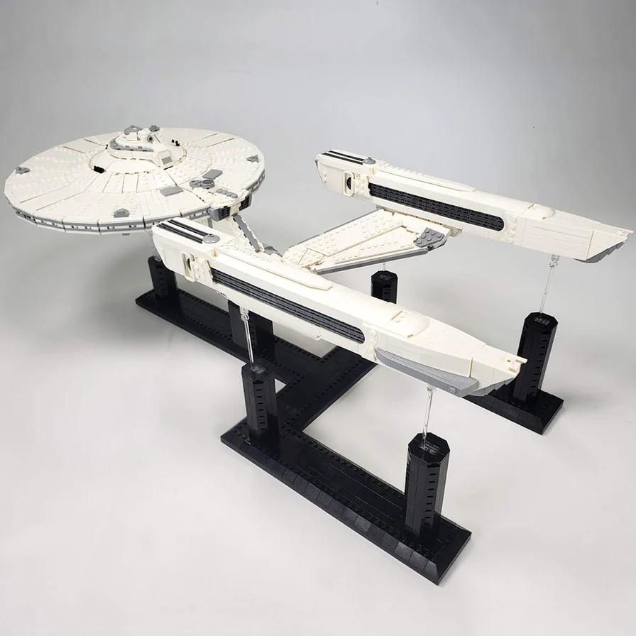 MOC USS Enterprise Space Ship Building Blocks Model 5032 Pcs Space Ship Federal Universe Cruiser Bricks Assemble Toys Kids Gifts