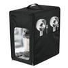 Ice Cover Cream Maker Dust Black Nylon Storage Accessory
