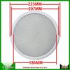 White Metal Mesh Speaker Horn Covers: 2, 3, 4, 5, 6.5, 8, 10 Inch