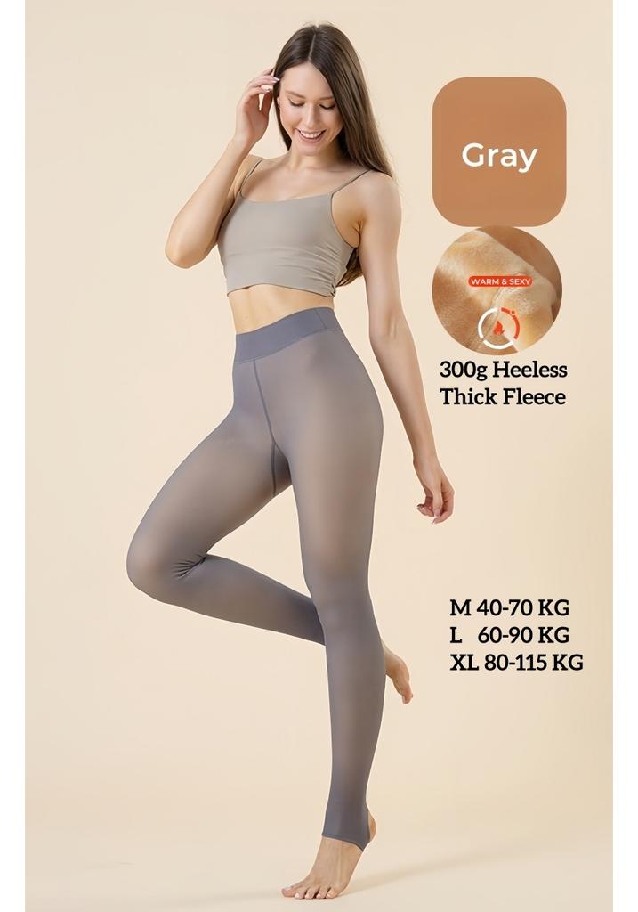 Plus Size 115Kg Thermal Stockings Woman Warm Insulated Tights Sexy Women Pantyhose Fake Stockings Skin Effect Translucent Tights