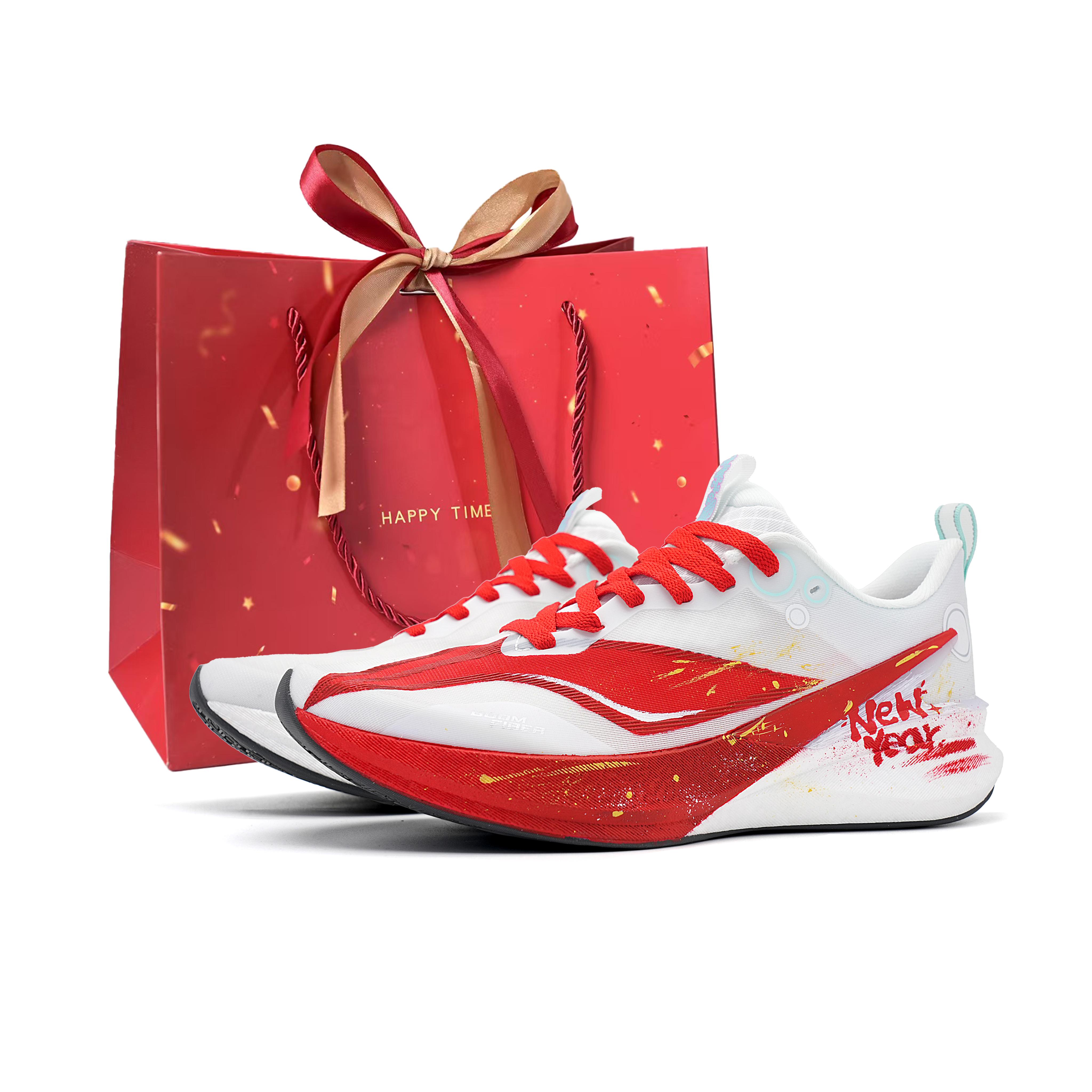 

Li Ning Red Hare 8PRO Cushioning Slip Resistant Abrasion Resistant Low top BOOM Technology ARPV003-1(Team1166- ) 38