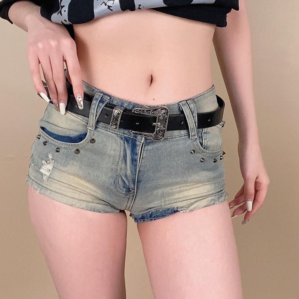 American retro leather belt totem old-fashioned pattern buckle belt niche subculture versatile clothing accessories