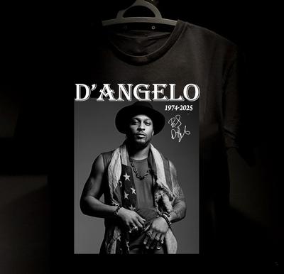 Christmas Gift D'Angelo R.I.P Cotton Unisex All Size T-Shirt Mens Womens Tees Top 23D856