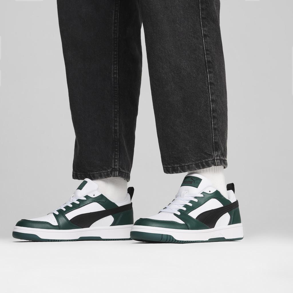 Puma Rebound V6 Comfortabele Veelzijdige Lage Sneakers Unisex Sneakers Groen 392328-34