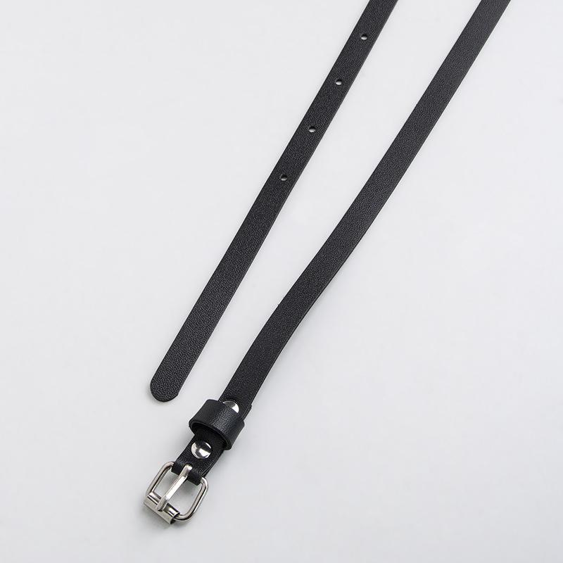 Wearing Clothing for Women's Belts Simple Clothing for Free Belt Dress Soft Basic Women's Belt