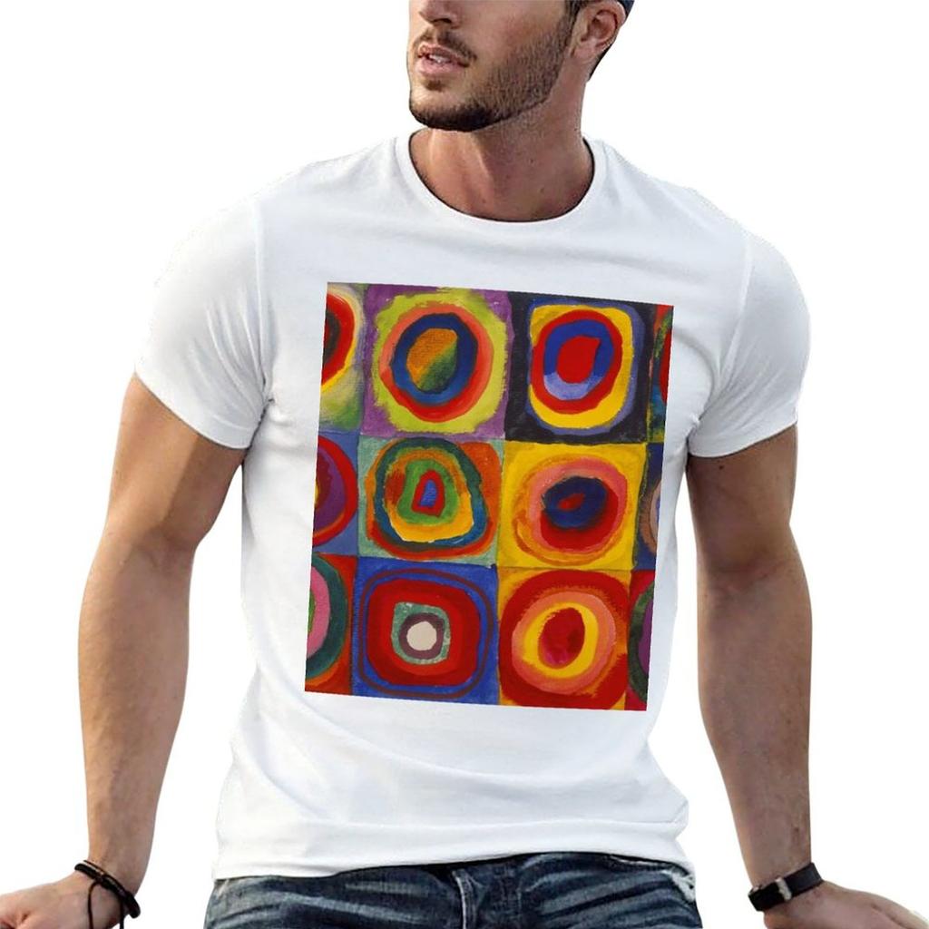 Kandinsky Pattern Tshirt Simple Print Design Tshirt
