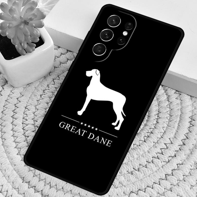 Great Dane Dog Puppy Silicone Phone Case For Samsung Galaxy Note 10 Pro S26 S25 S24 S23 S22 S21 Plus S25Ultra Capa Cover