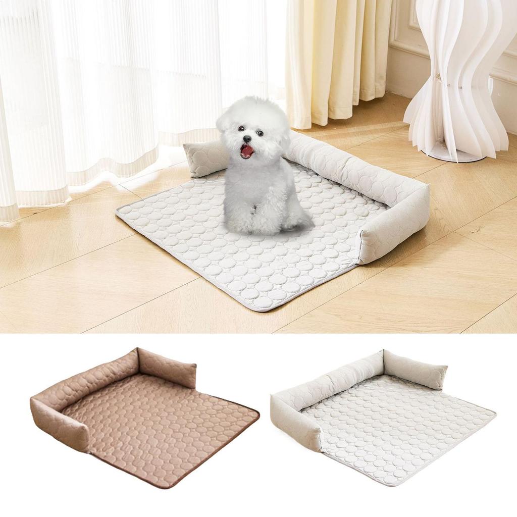 Dog Beds Couch Cover Mat For Dogs Breathable Comfortable Cushion Blanket With Non-Slip Base For Pet Indoor Cage Car House Cave
