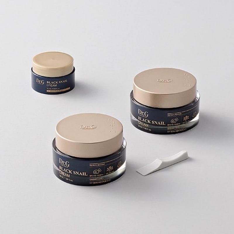 Dr.G Black Snail Cream 50ml X 2 (+15ml of Cream Included)