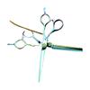 6.0" Shenxingzhe LDG12 Green Damascus Barber & Thinning Shears