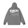 2025 Höst/Vinter Unisex Oregelbundet Bokstavs- och Pilmönster Rundhalsad Pullover Sweatshirt