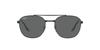 Sunglasses RB3688 Black Dark Gray Lenses Ray-Ban 55/Crystal (1.9)