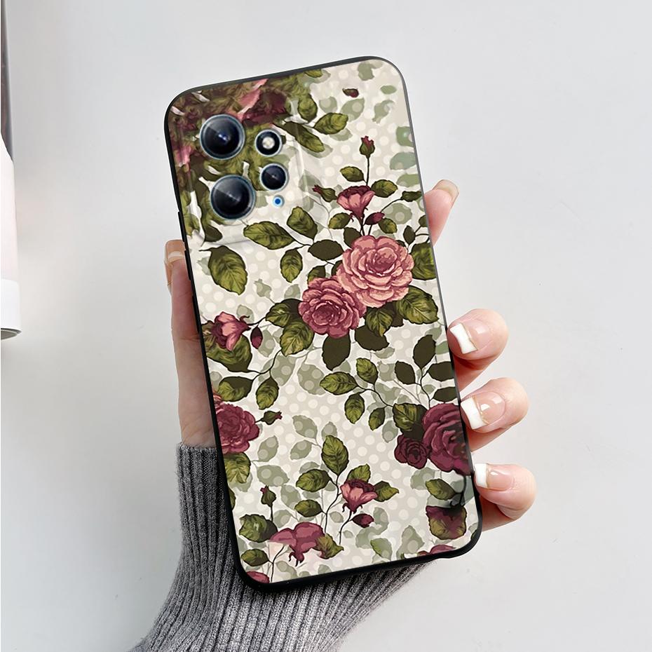 Case For Xiaomi Redmi Note 12 12S 4G 5G Patterned Full Protection Soft Silicone Stylish Cartoon Cover For Redmi Note 12 S Funda