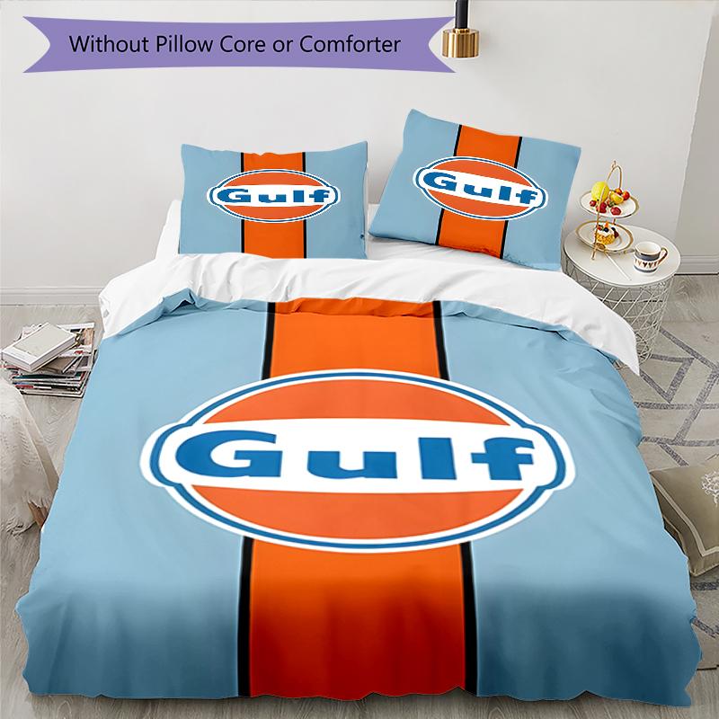 3pcs Football Team (9) Design Cover Set - HD Printed Bedding with 1 Cover and 2 Pillowcases - Perfect for Home and Dorm Decor
