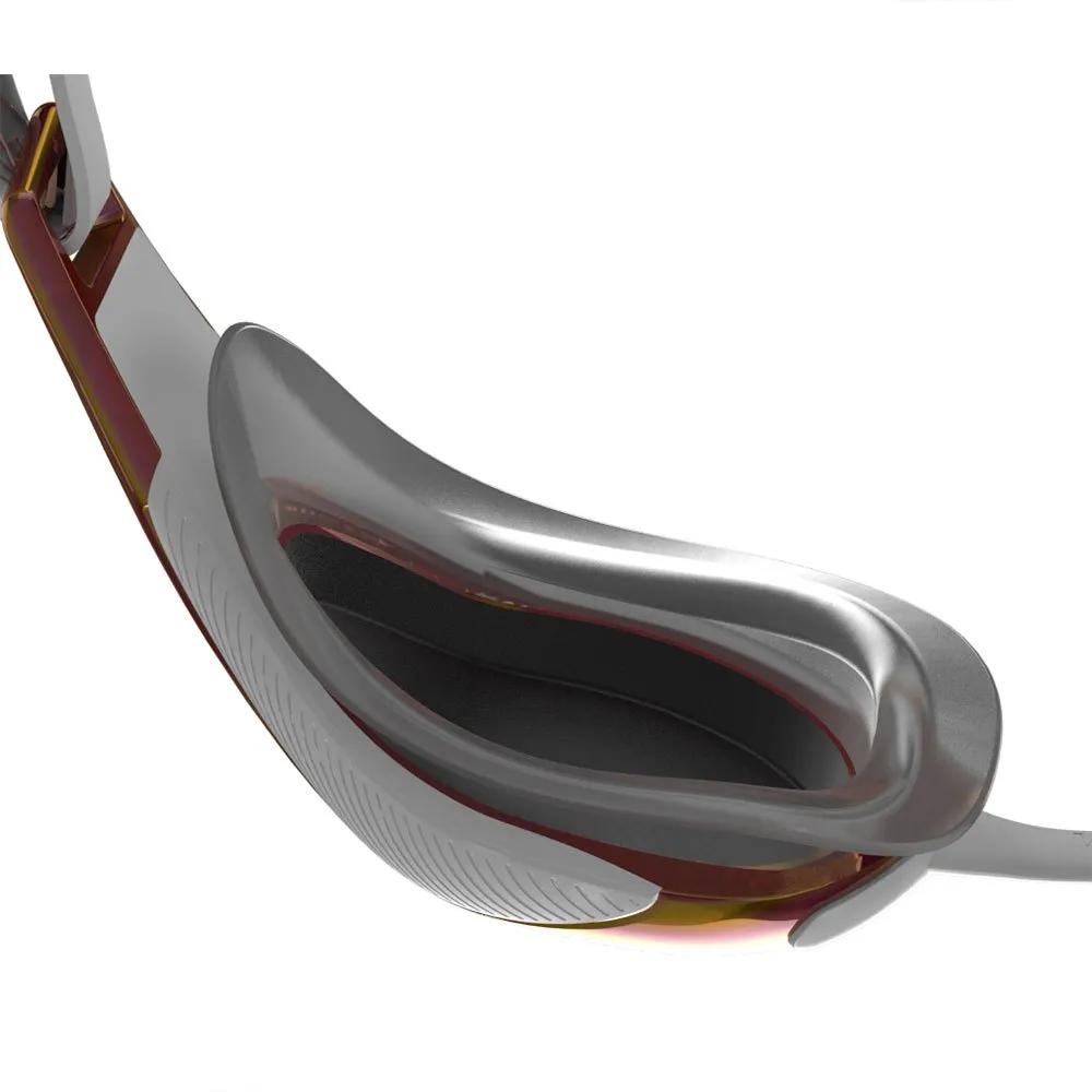 Speedo Plastic Swimming Goggles with Mirrored Coating Fastskin Hyper Elite