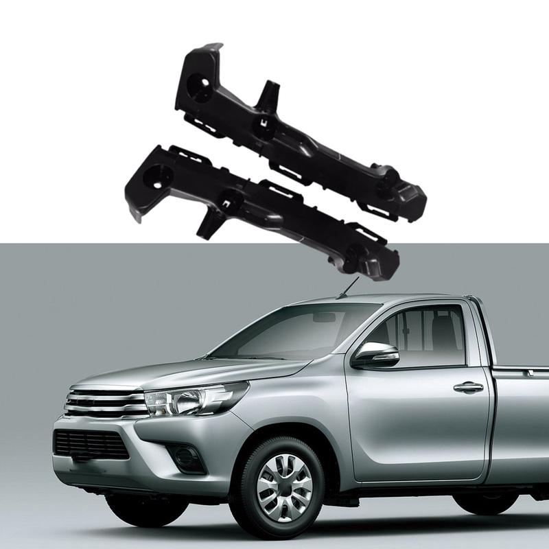 2pcs Front Bumper Bracket Support Guide Bracket Retainer Holder for Toyota Hilux Vigo 2011 2012 2013 2014 2015 2016 52115-0K060