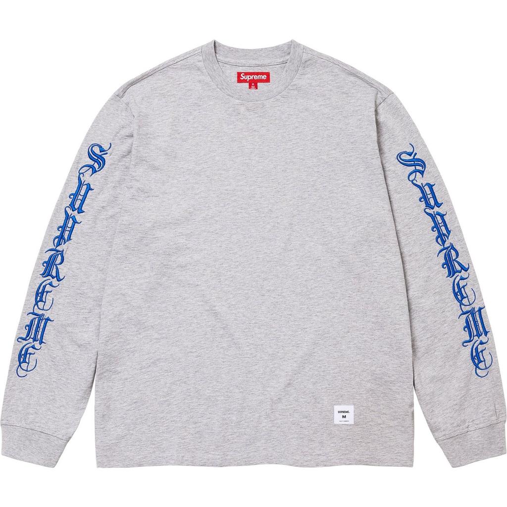 Supreme Old English L/S Top SUP-FW24-058