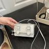 Street Trend Bag Women 2025 Summer New Fashion Mini Shoulder Bag Simple Casual Messenger Small Square Bag Women