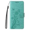 For Oppo Reno13 F 5G (Reno 13 FS 5G)/4G Leather Case Butterfly Floral Imprint Wallet Stand Cover