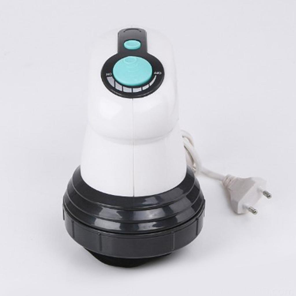 Elektrisk Kroppsmassageapparat 3 Massagehuvuden Kroppsmassagemaskin för Mage Midja Armar Ben Nacke