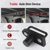 Black Container Locking Device Trailer Axle Stopper For Refrigerated Trucks And Semi Trailers