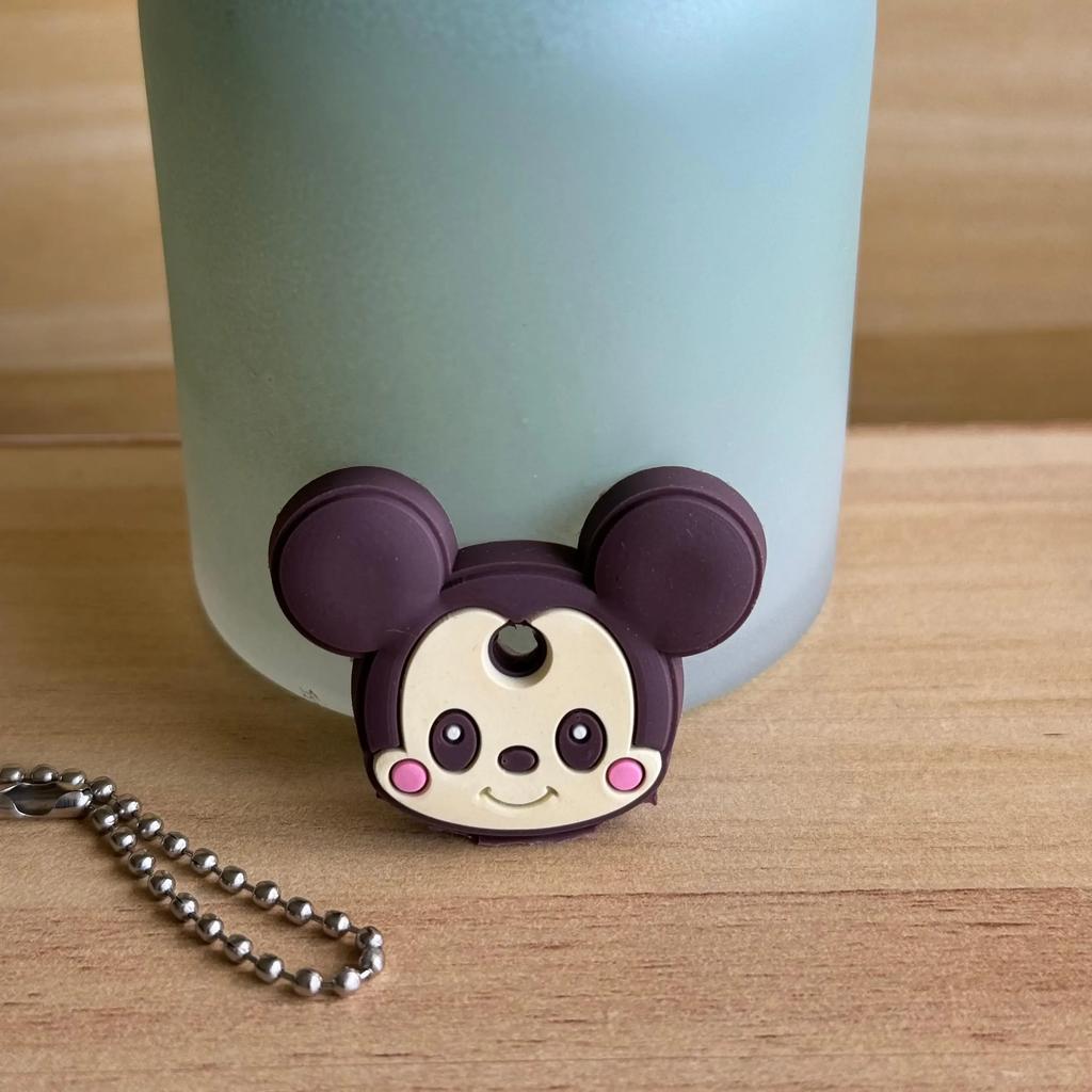 New Stitch Minnie Key Chains Spider Cartoon Keychain Cat Key Cover Caps Car Keychain Key Ring Holder Women