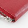 BALENCIAGA Zip Around Purse 541996 Red Calfskin Women Used