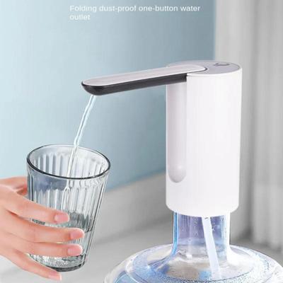 Automatic Water Dispenser Usb Chargeable Portable Electric Water Bottle Pump Folding Smart Quantitative Bucket Bottle Dispenser