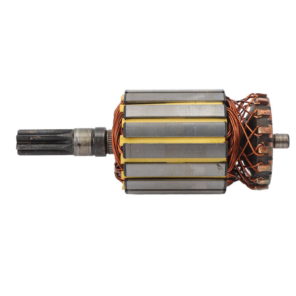 DC12V Winch Motor Rotor Metal Easy Installation Engine Winch Motor Rotor for 3000lb 4X4 ATV Winch