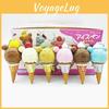 Rilakkuma Cream Ice Action Figure Model Pvc 6piece Set Decor Collectible Gift