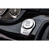 11-17 Matte Silver Car One-Click Startup Button Fit For BMW 5 Series Cover Trim
