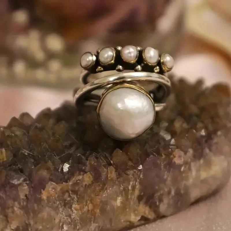 Punk Personalized Wide Ring Status Symbolizes European and American Luxury Wrapped with Irregular Lines