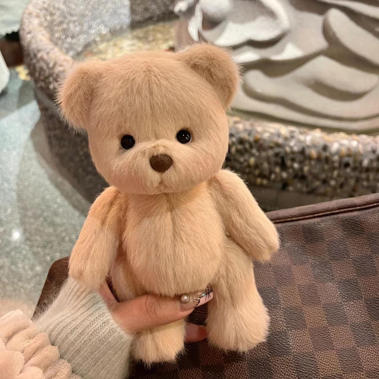 

Новий одяг 30 см плюшеві іграшки Kawaii плюшевий ведмедик лялька одяг м який ведмедик білий коричневий плюшевий ведмедик дівчаток серце діти подарунок подругі