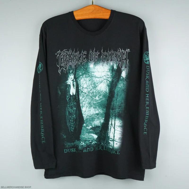 Vintage y2k early 00s Cradle Of Filth t-shirt 1996 Dusk Unisex T-Shirt XL