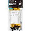 Kokuyo Hanging Name Tag Soft Case Yellow 10 Pcs Naff-S180-10Y