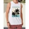 2026 New Tiger Lion Graphic Tank Tops Men Casual Hip Hop Streetwear Oversized Fitness Gym Vest Harajuku Sleeveless Top Sportwear