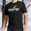 Hastings Entertainment - White Active Logo TEE T-Shirt Funny Size S to 5XL