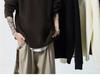 Men's American Retro Faux Two-Piece Polo Collar Sweater - Autumn/Winter Clean Fit Loose Casual Knitwear