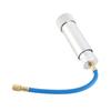 AC Oil and Dye Injector Refrigerant Tool 2oz Hand Turn AC Oil Injection Tool with Adapter for Home Automotive HVAC System