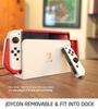 Чехол Mumba Nintendo Switch OLED 2021, органическая модель EL, защитный чехол TPU Grip, совместим с Nintendo Switch OLED и контроллером