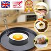 Round Omelette Maker Mold with Handle - Nonstick Egg Cooking Mold for Perfect Eggs, Kitchen Tool for Easy Egg Cooking