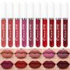 CmaaDu 10-Piece Velvet Matte Long-lasting Lip Gloss Gift Set