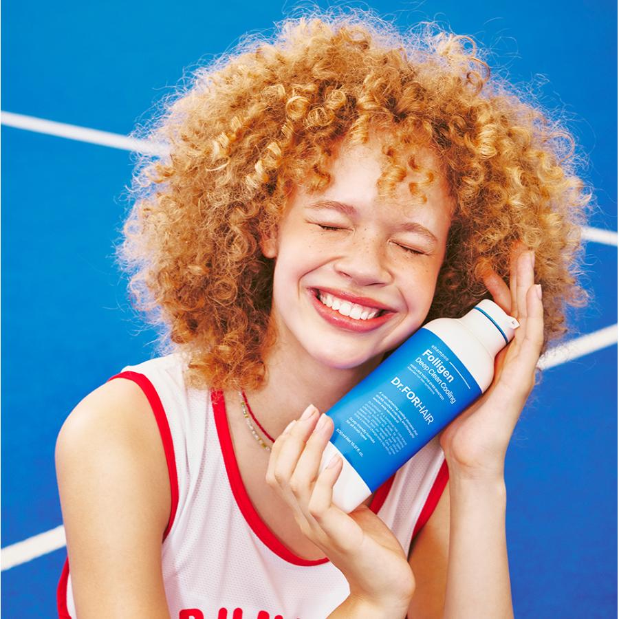 DR.FORHAIR Șampon Răcoritor Folligen Deep Clean 500ml Curățător Răcoritor și Revigorant pentru Scalp Gras