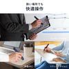 Sanwa Direct 5 Buttons DPI Pen-Style Mouse, Bluetooth, (Back/Forward), Switching, Rechargeable, Wireless, Blue, 400-MAWB231BL